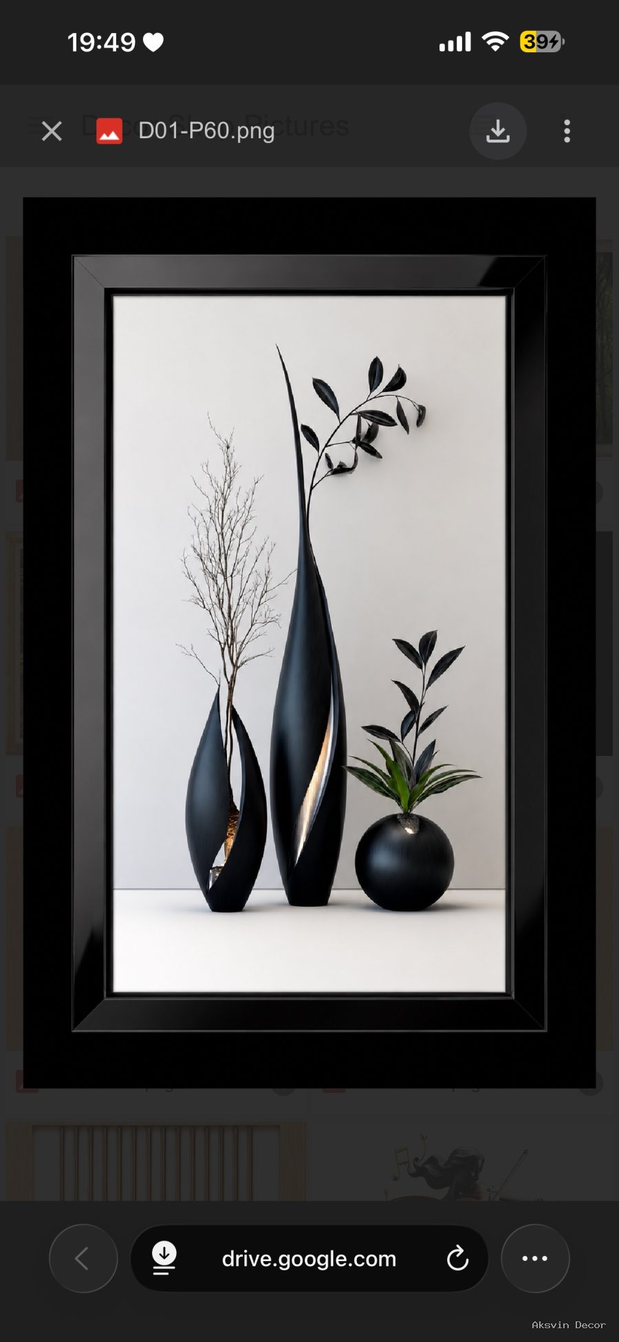 Picture Three black pot