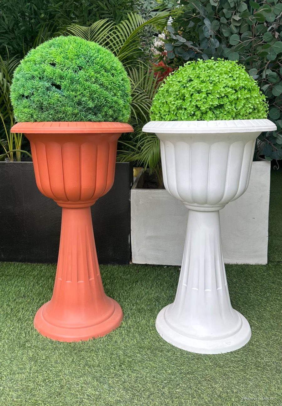 Ball flower bila pot